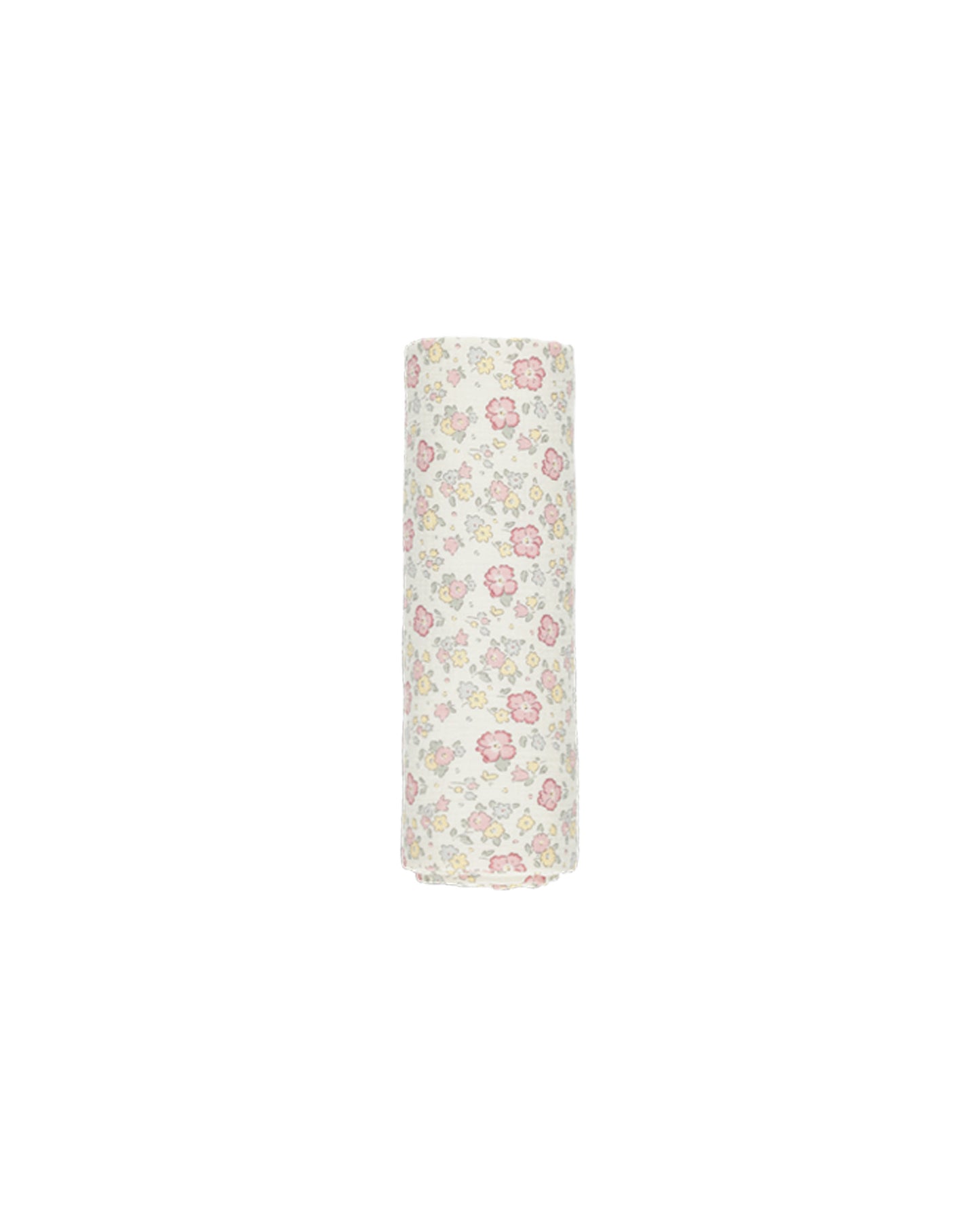 Ivory Bloom Bamboo Swaddle