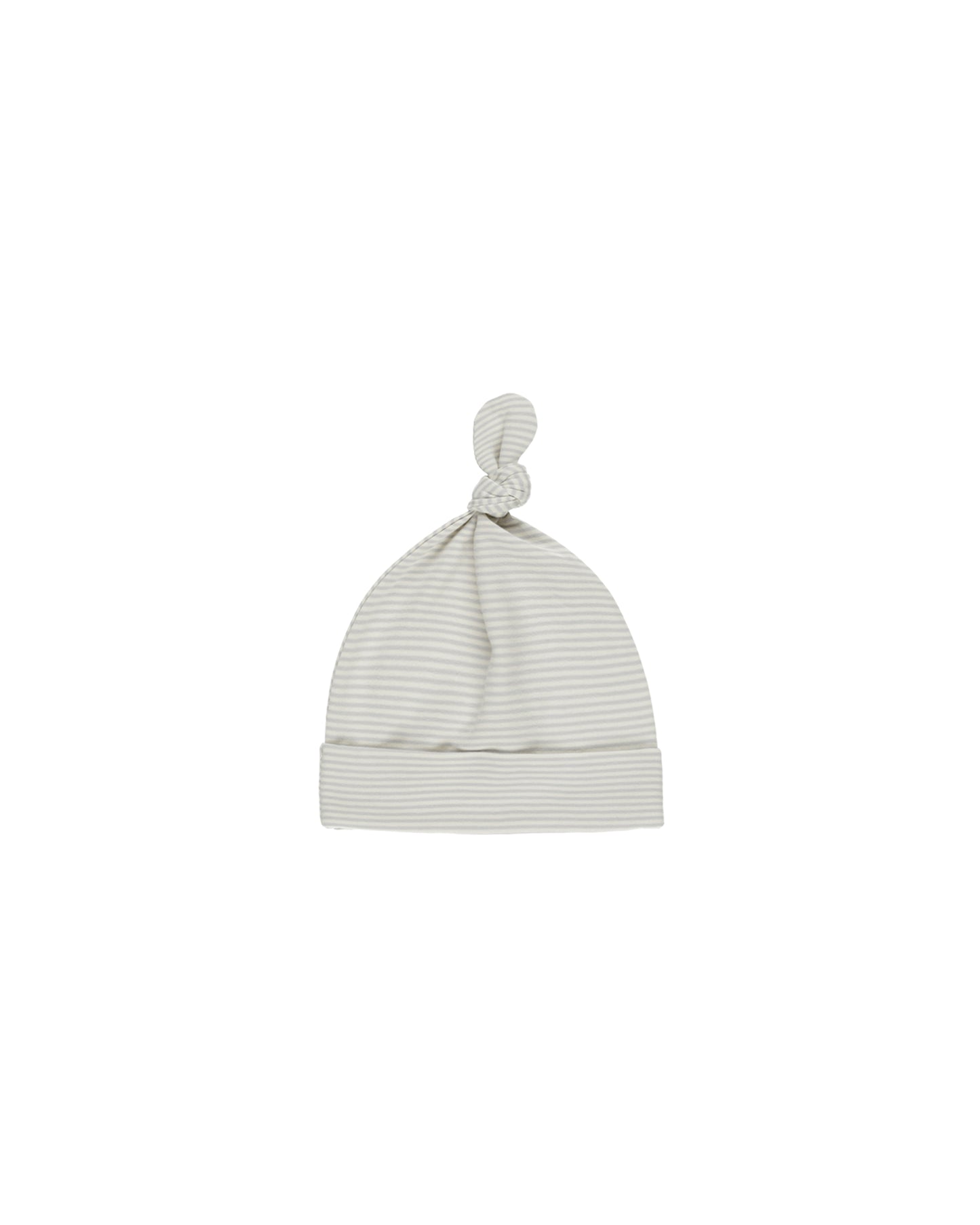 Sky Micros Stripe Knot Hat