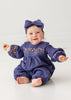 Blue Floral Clara Romper