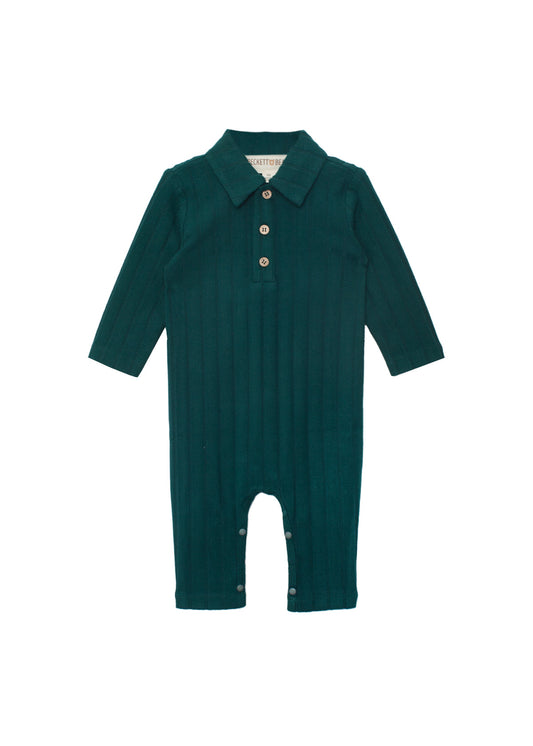 Evergreen Owen Romper
