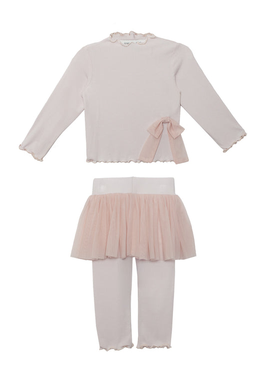 Pink Ballerina 2pc Baby Set