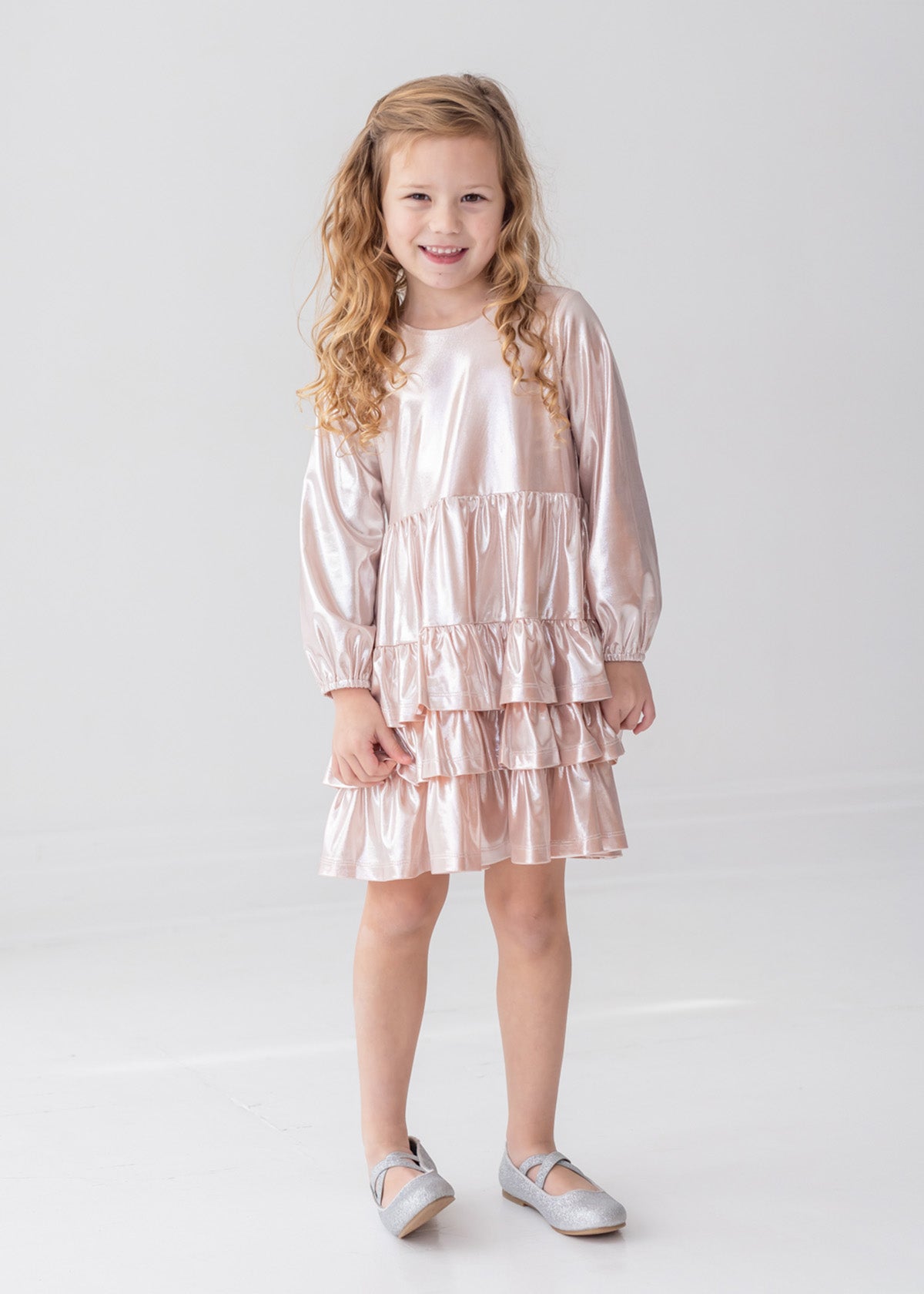 Pink Golden Glow Dress