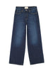 Lily Wide Leg Deep Water Jeans