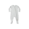White baby onesie with star pattern on a white background