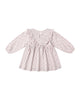 Lilac Ditsy Ruffle Dress