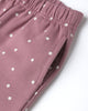 Mulberry Dot Sweatpants