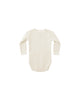 Natural Waffle Ruffle Bodysuit