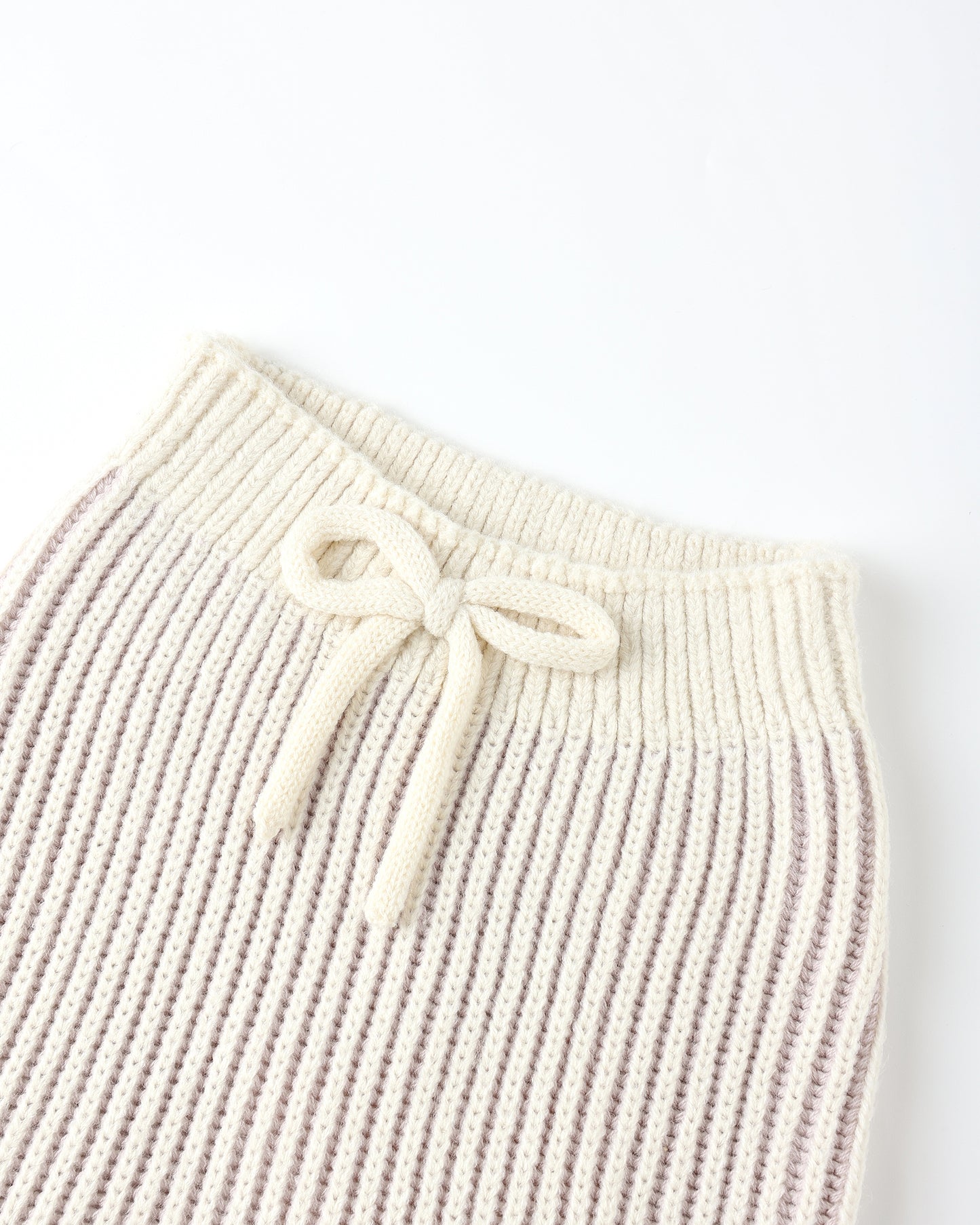 Lilac Chunky Knit Pants