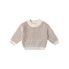 Striped sweater on a white background