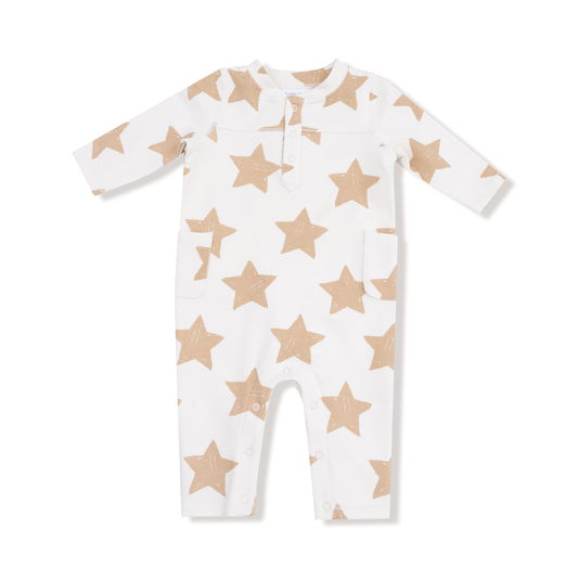 Stars Terry Romper