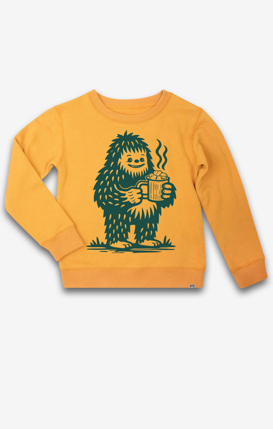 Mustard Bigfoot Sweatshirt