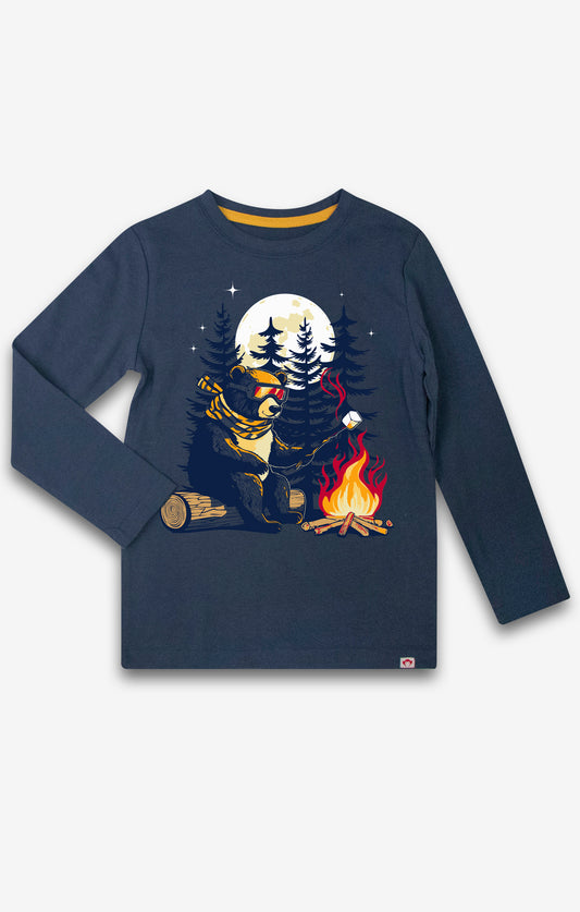 Campfire S'mores Bear Top