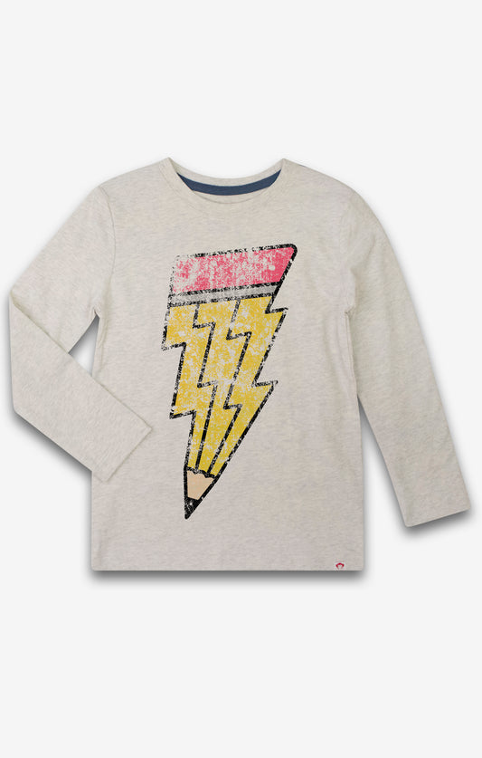 Lightning Bolt Pencil Top