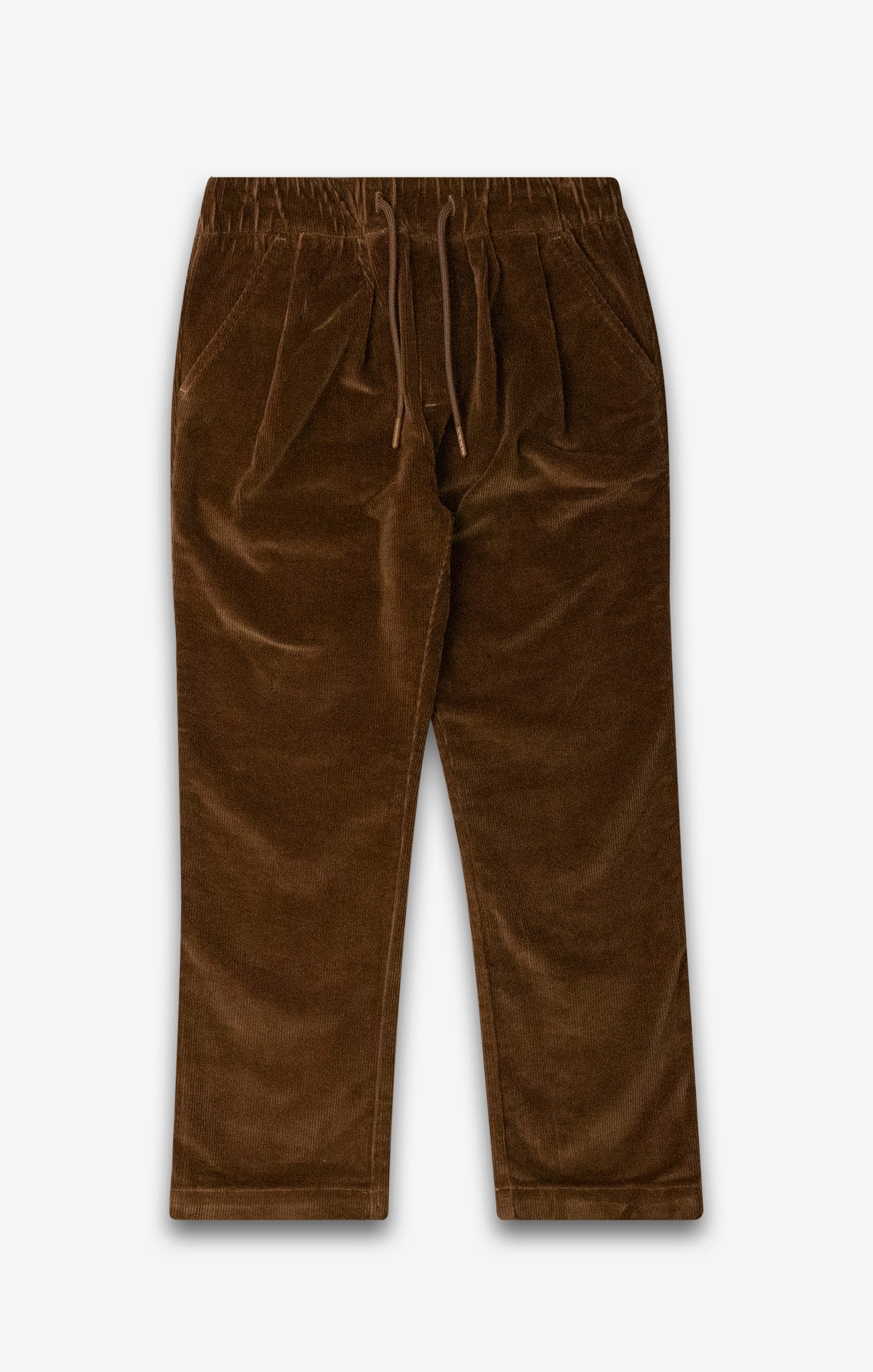 Brown Corduroy Drawstring Pant