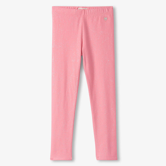 Pink leggings on a white background