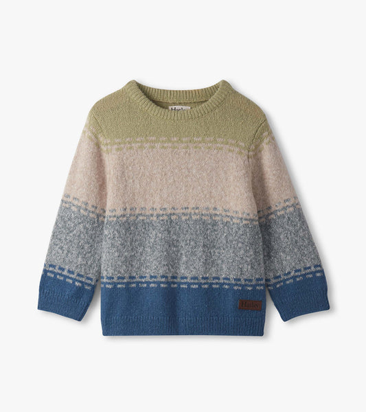 Blue Combo Sweater