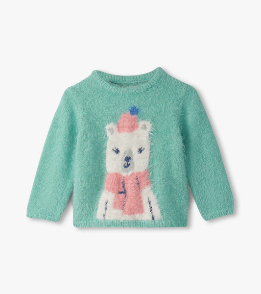 Polar Bear Furry Sweater