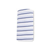 Vintage Blue Stripe Swaddle Blanket