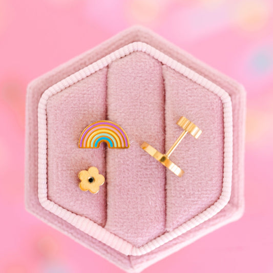 Pastel Rainbows Earrings