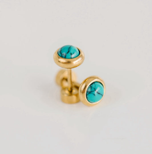 Turquoise Stud Earrings