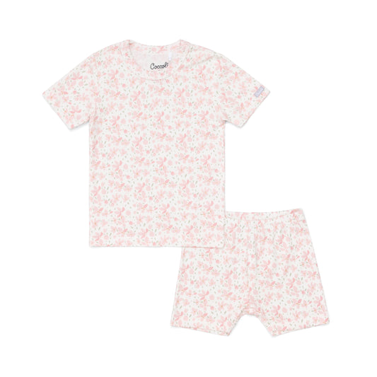 Pink Floral Ditsy Pajama Set