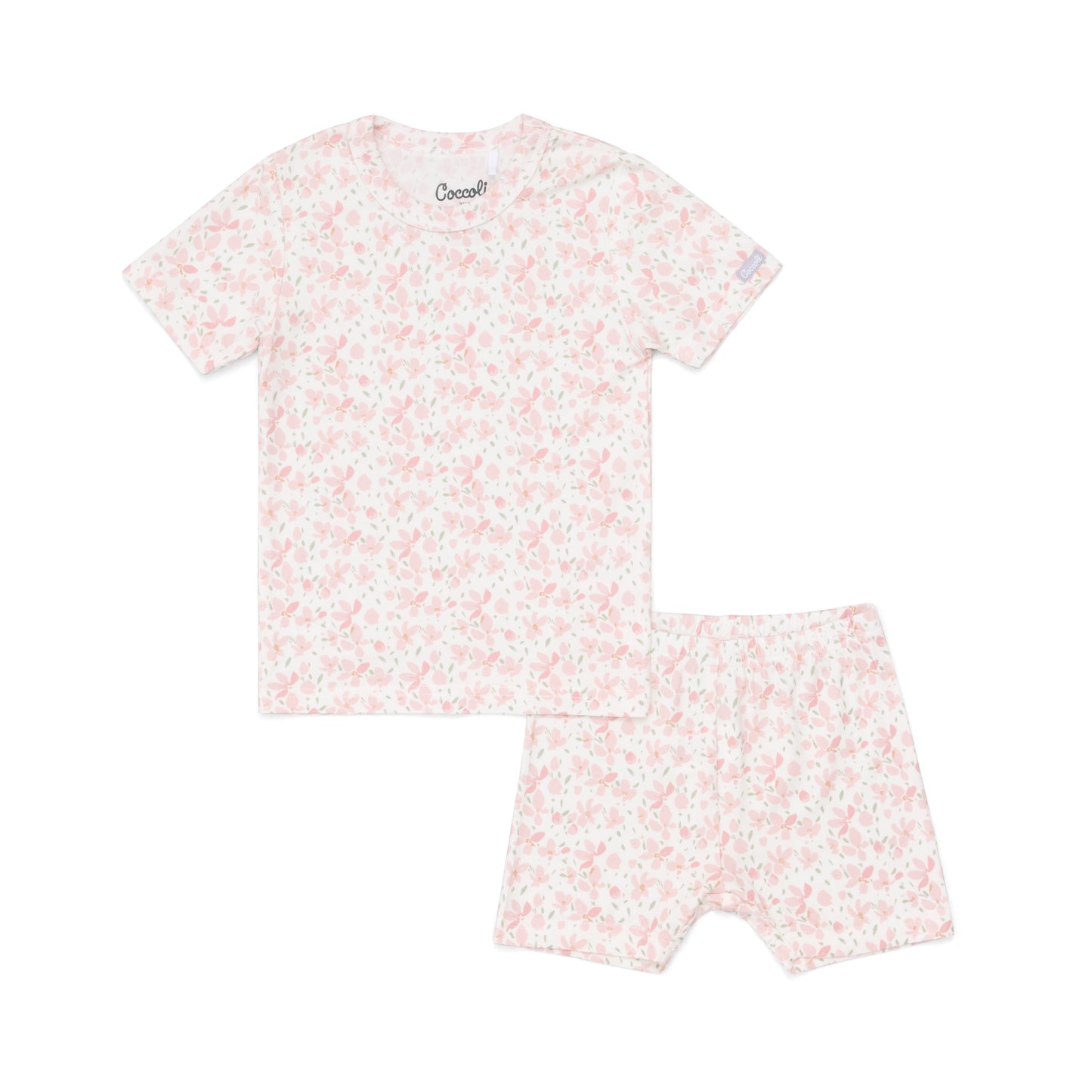 Pink Floral Ditsy Pajama Set