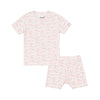 Pink Floral Ditsy Pajama Set