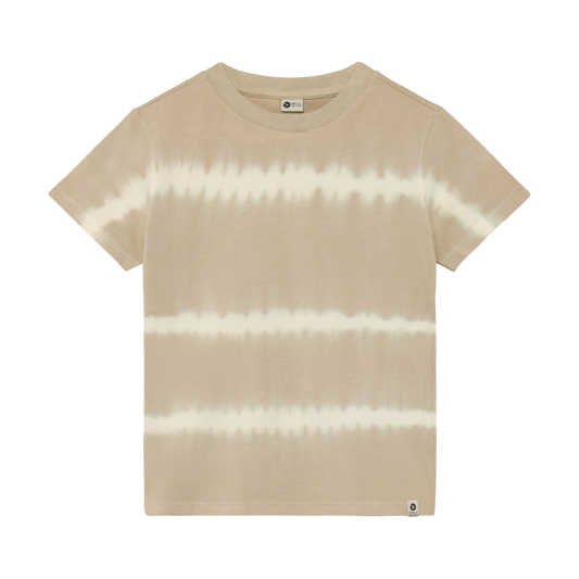 Tan Tie Dyed Tee