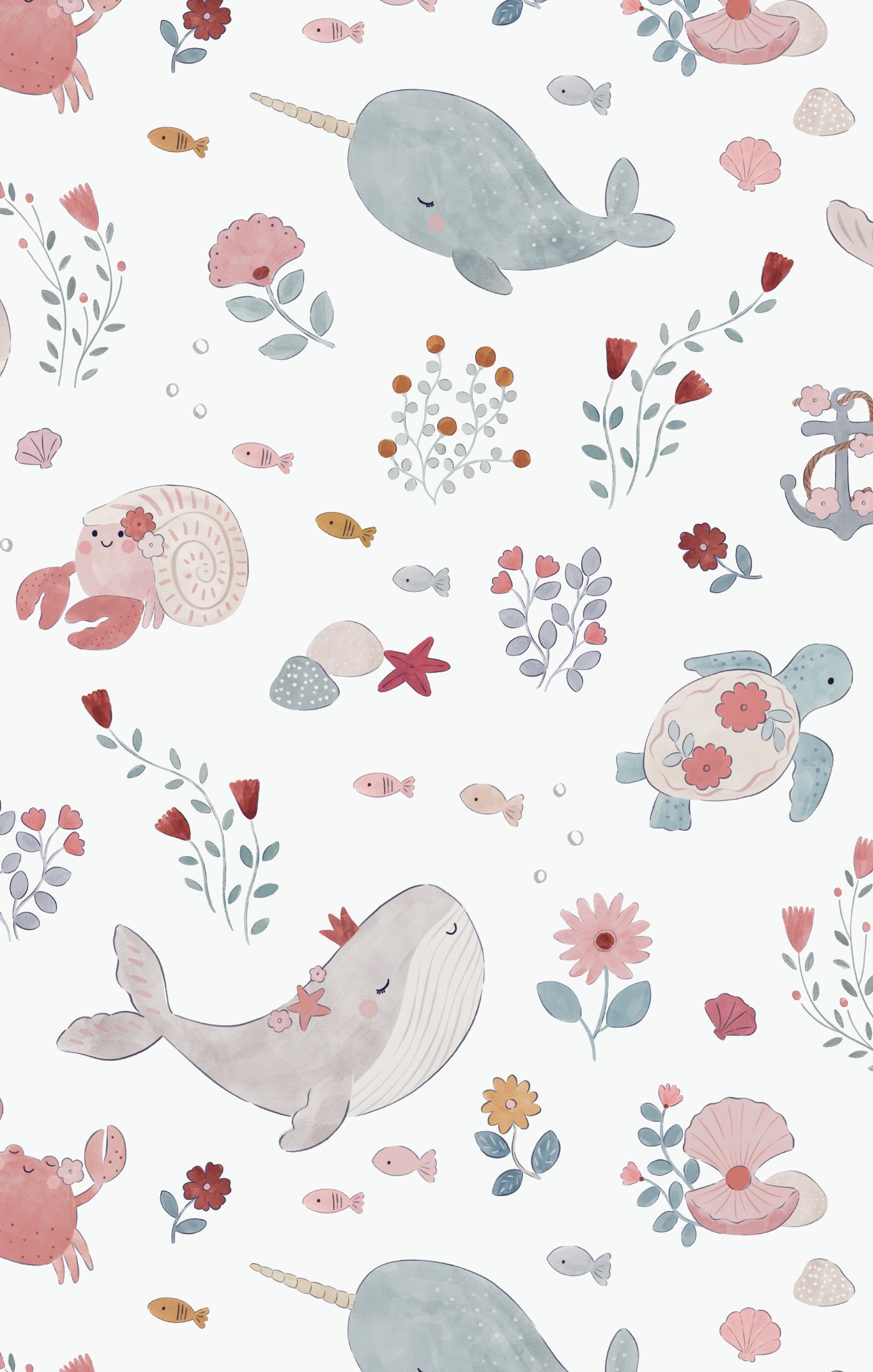 Garden Sea Creature Flip Romper