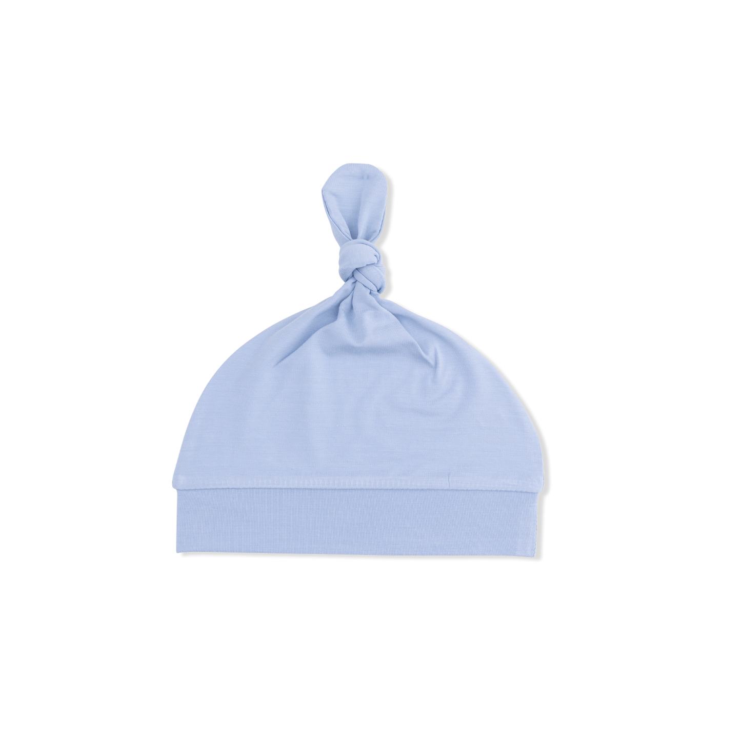 Blue Fog Knotted Hat