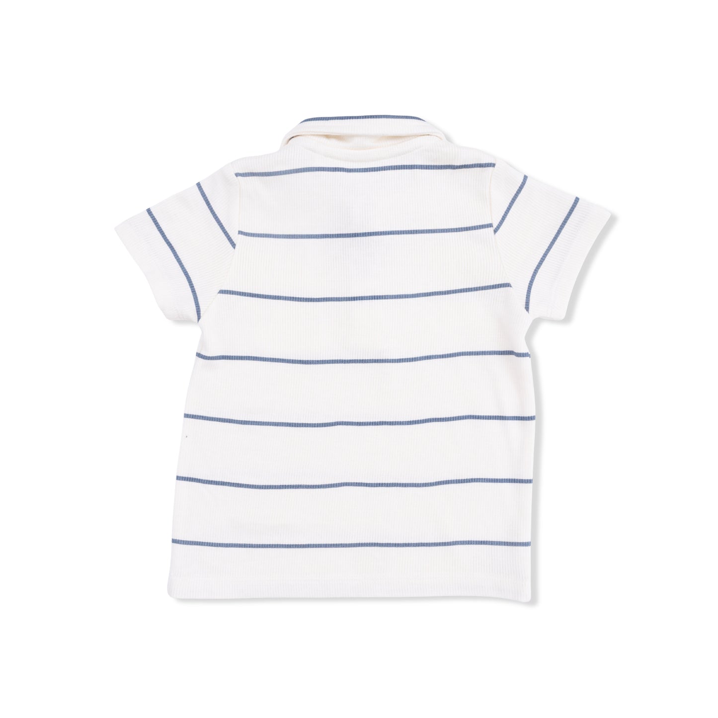 Vintage Stripe Polo Short Set