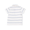Vintage Stripe Polo Short Set