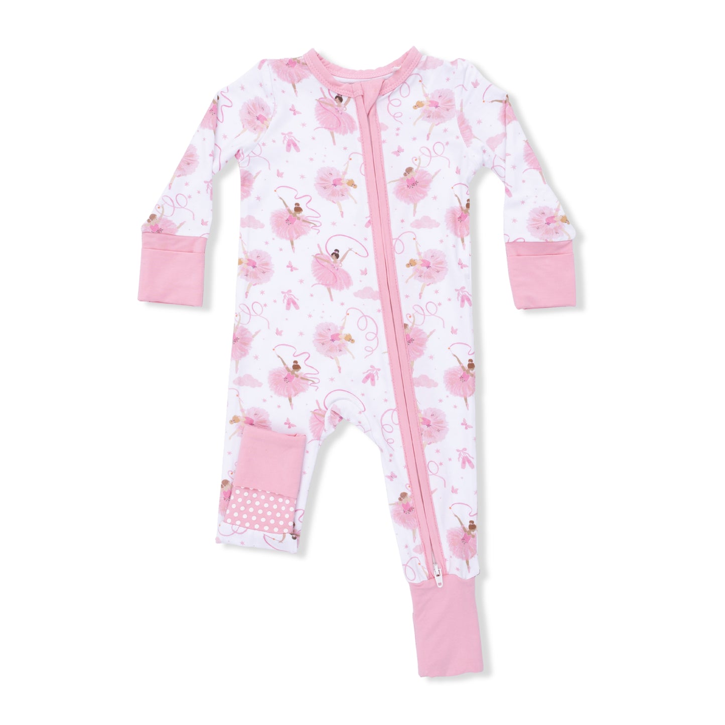 Ballerinas Ribbons Flip Romper