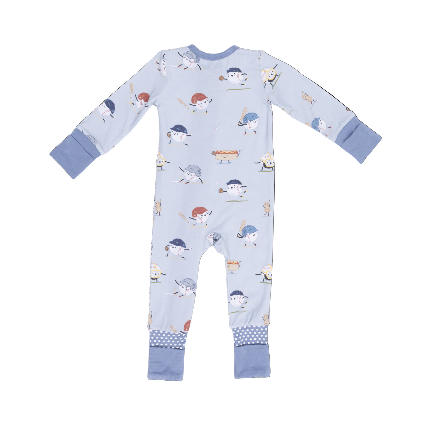 Baseball Players Flip Romper