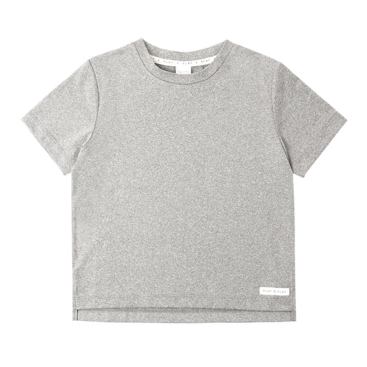 Gray t-shirt on a white background