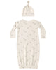 Elephants Gown and Hat Set
