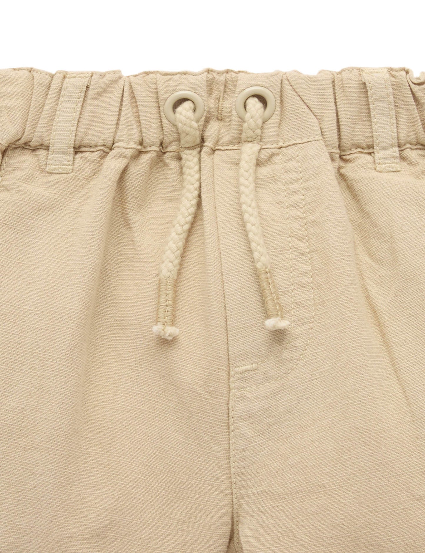 Linen Blend Shorts