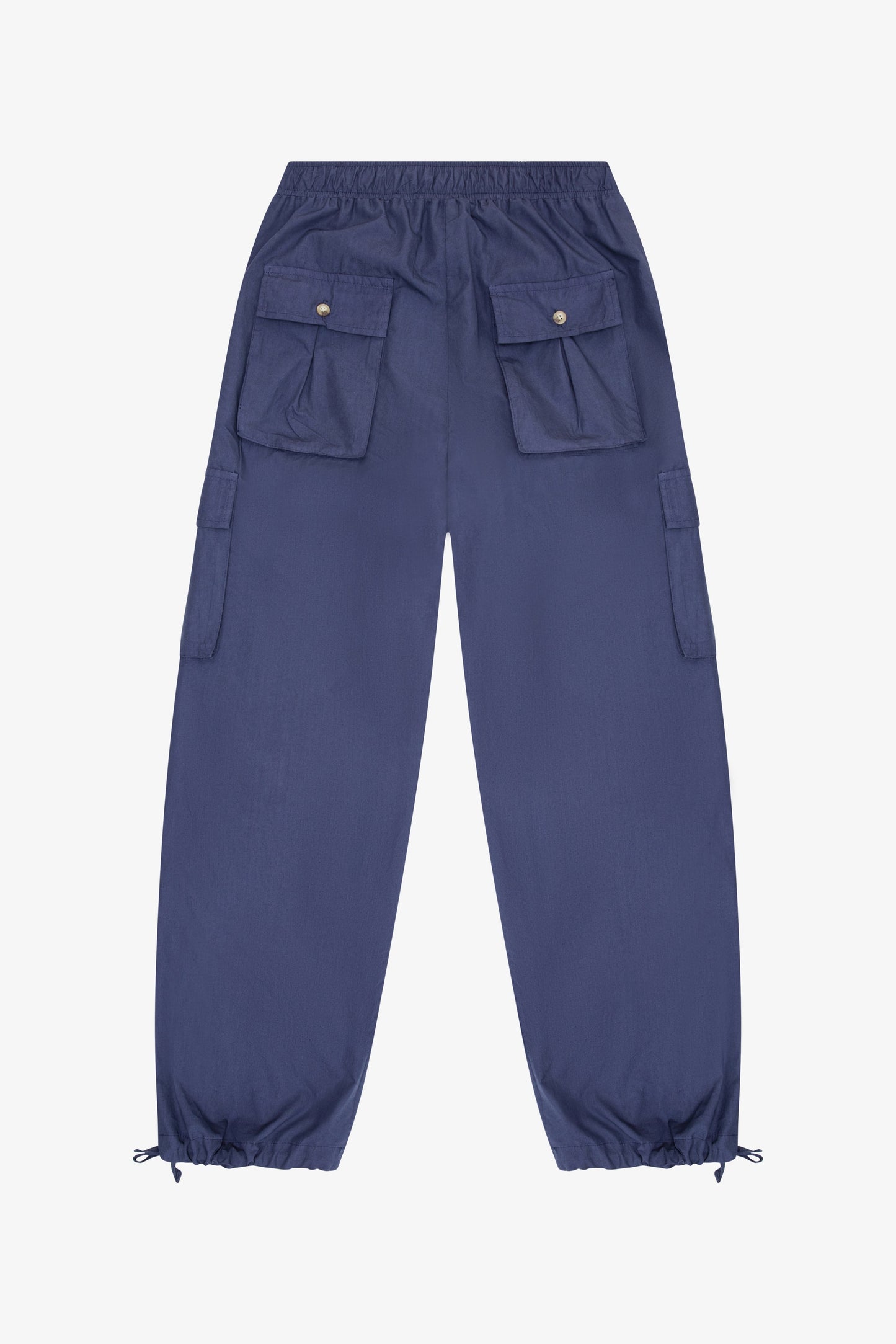Indigo Drawstring Cargo Pants