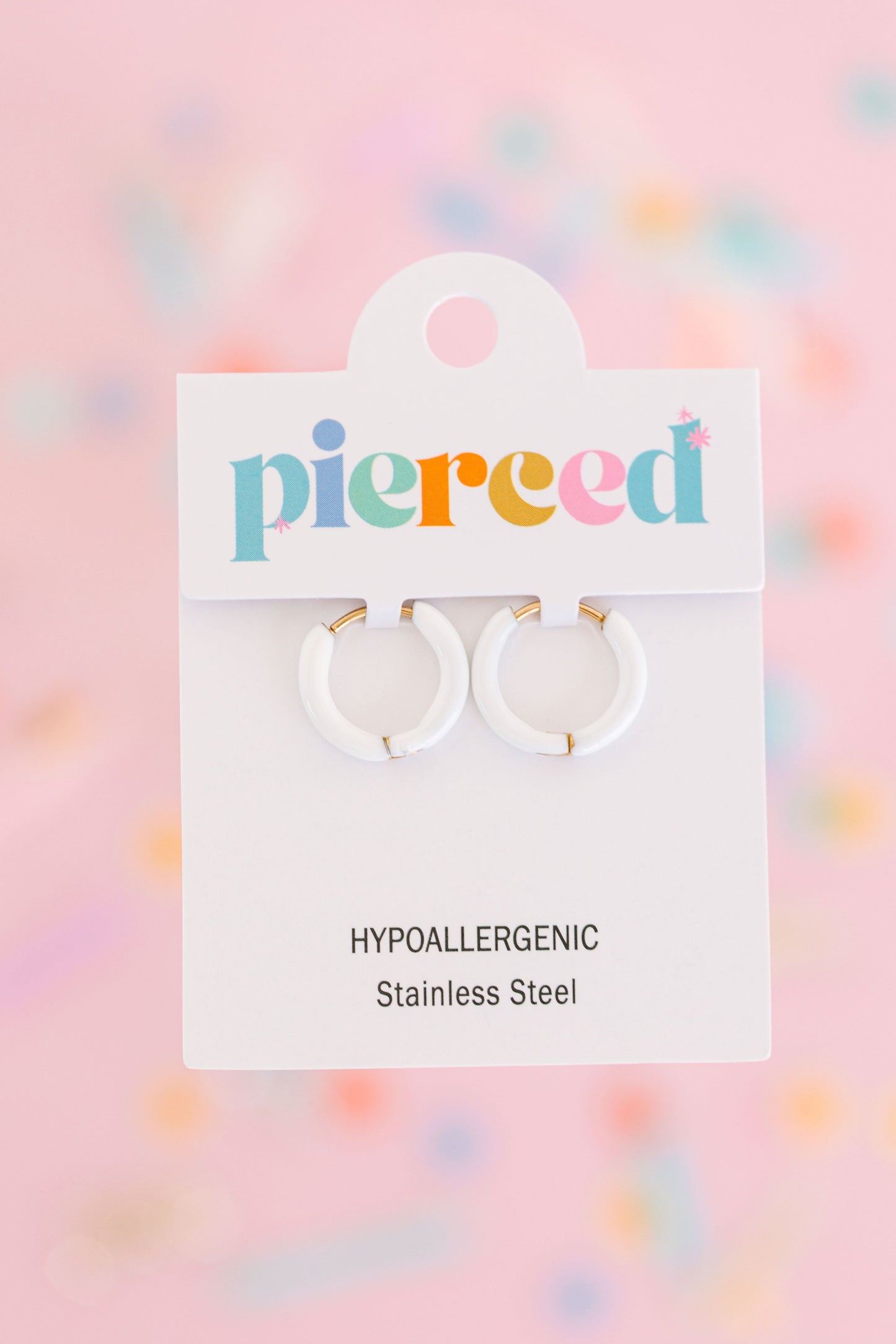 Color Huggies Earrings
