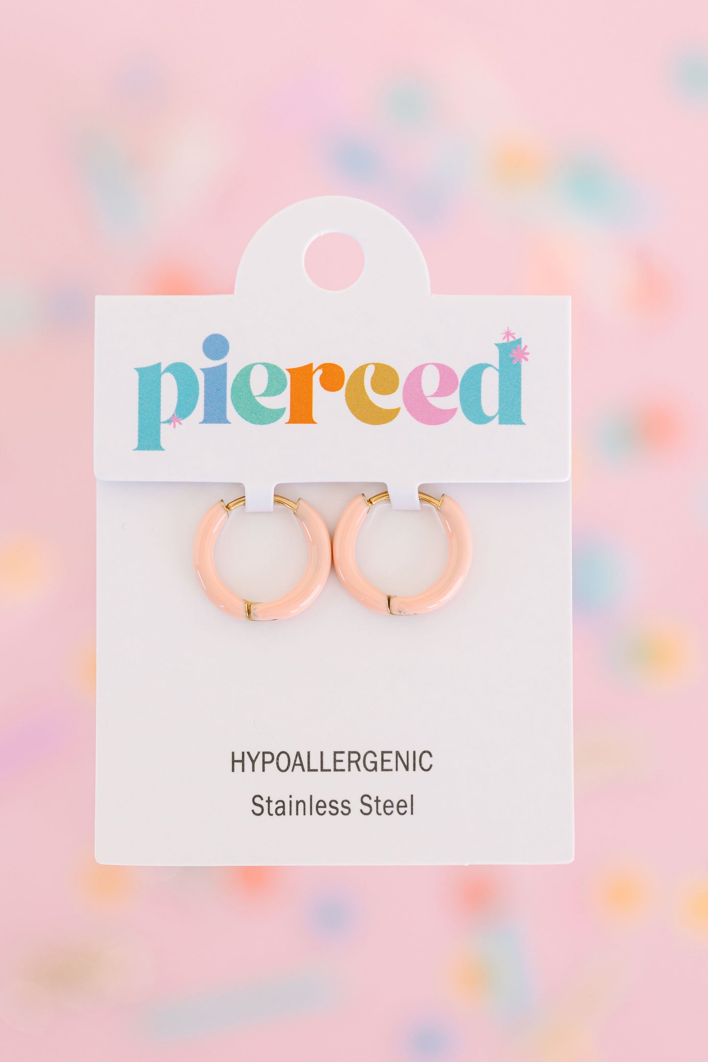 Color Huggies Earrings
