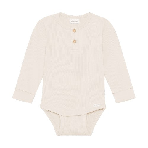 Feather Grey Henley Bodysuit