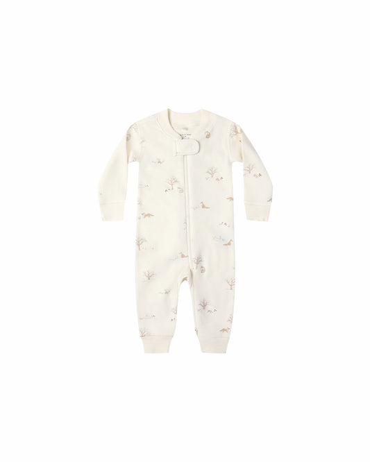 Fox Land Zip Romper