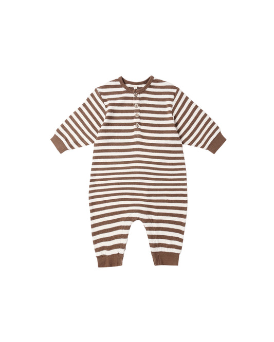 Cedar Stripe Relaxed Romper