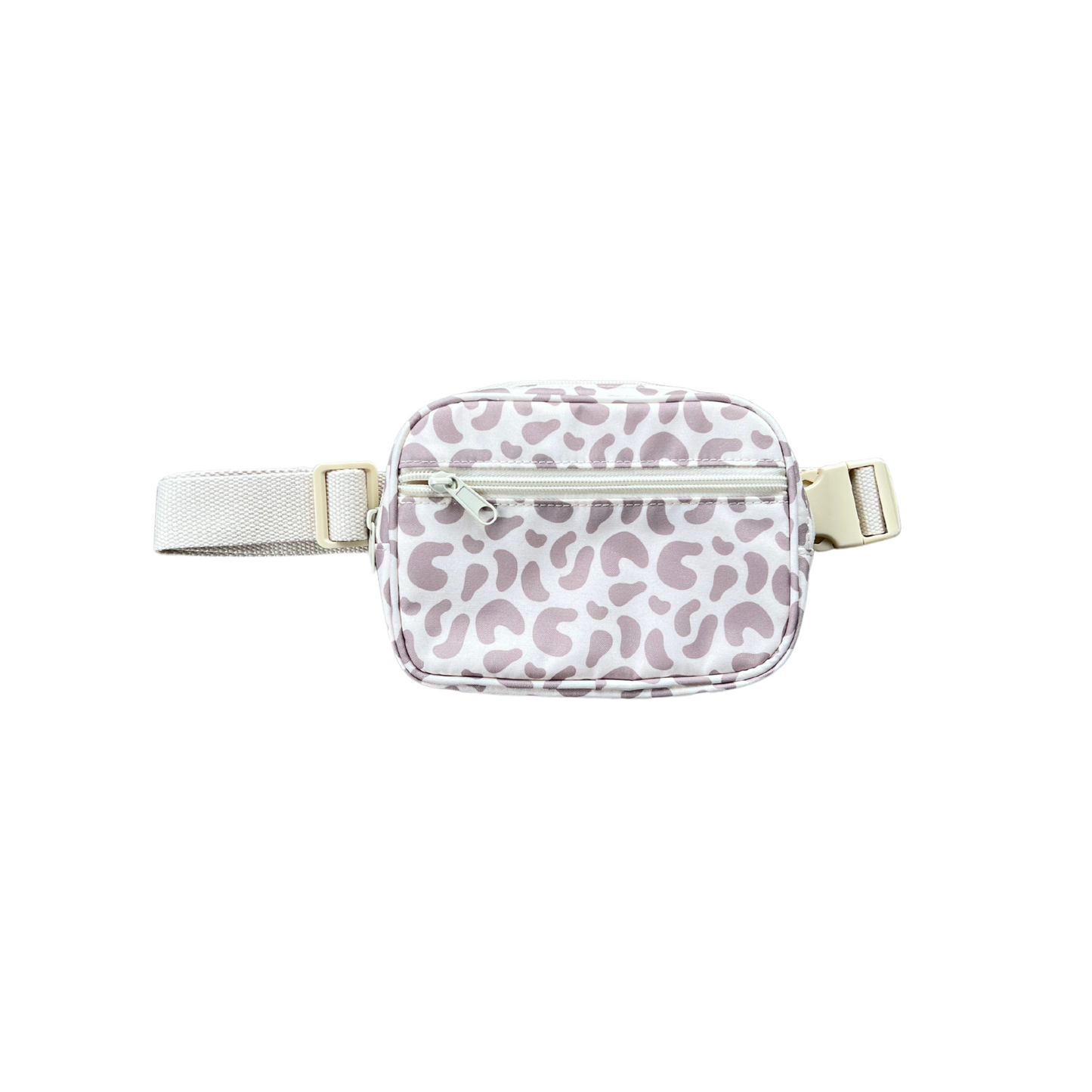 Lilac Leopard Mini Belt Bag