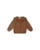 Ruffle Collar Cedar Cardigan