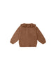 Ruffle Collar Cedar Cardigan