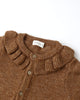 Ruffle Collar Cedar Cardigan