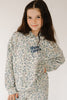 Dusty Blue Garden Hoodie