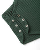 Green Shoulder Ruffle Bodysuit
