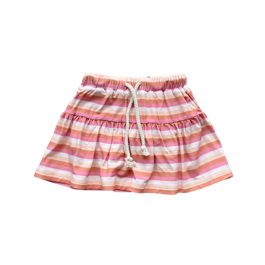 Tropical Stripe Skort